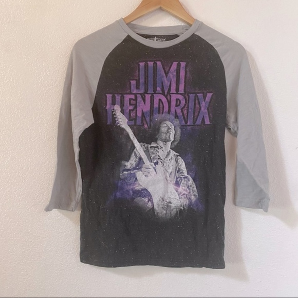 Jimi Hendrix Colored Graphic Top Size Small